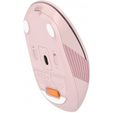 Мышь A4Tech Fstyler FB10CS розовый оптическая 2000dpi silent беспров. BT/Radio USB 4but (FB10CS USB BABY PINK)
