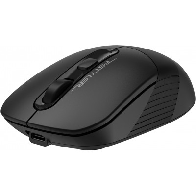 Мышь A4Tech Fstyler FB10CS черный оптическая 2000dpi silent беспров. BT/Radio USB 4but (FB10CS USB STONE BLACK)