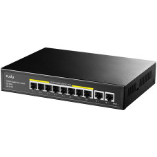 Коммутатор Cudy GS1010PE (L2) 10x1Гбит/с 8PoE+ 120W неуправляемый