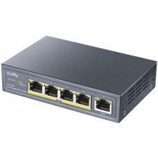 Коммутатор Cudy GS1005P (L2) 5x1Гбит/с 5PoE 60W неуправляемый