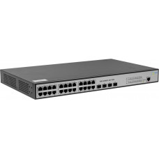 Коммутатор SNR SNR-S2982G-24T-POE-E (L2) 24x1Гбит/с 4SFP 24PoE 370W управляемый