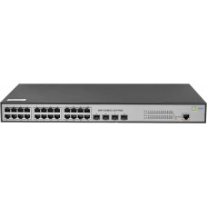 Коммутатор SNR SNR-S2982G-24T-POE-E (L2) 24x1Гбит/с 4SFP 24PoE 370W управляемый
