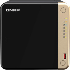 Сетевое хранилище NAS Qnap Original TS-464-8G 4-bay настольный Celeron N5095