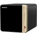 Сетевое хранилище NAS Qnap Original TS-464-8G 4-bay настольный Celeron N5095
