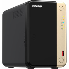 Сетевое хранилище NAS Qnap Original TS-264-8G 2-bay настольный Celeron N5095