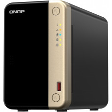 Сетевое хранилище NAS Qnap Original TS-264-8G 2-bay настольный Celeron N5095