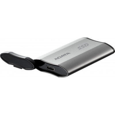 Накопитель SSD A-Data USB-C 1TB SD810-1000G-CSG SD810 1.8" серый