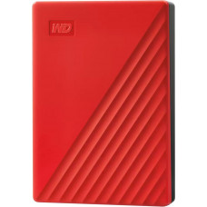 Жесткий диск WD USB3.2 Gen1 5TB WDBPKJ0050BRD-WESN My Passport 2.5" красный