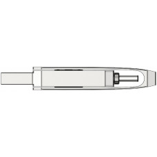 Флеш Диск Netac 128GB U782C NT03U782C-128G-30PN USB3.0 серебристый