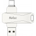 Флеш Диск Netac 128GB U782C NT03U782C-128G-30PN USB3.0 серебристый