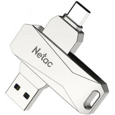 Флеш Диск Netac 256GB U782C NT03U782C-256G-30PN USB3.0 серебристый