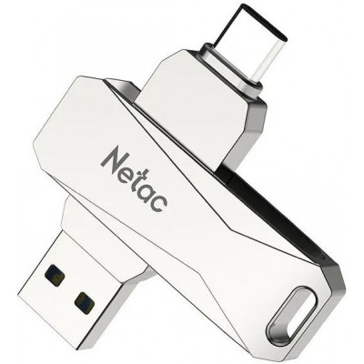 Флеш Диск Netac 256GB U782C NT03U782C-256G-30PN USB3.0 серебристый