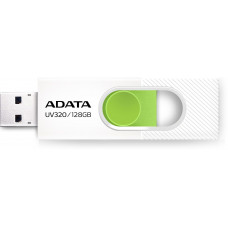 Флеш Диск A-Data 128GB UV320 AUV320-128G-RWHGN USB3.2 белый/зеленый