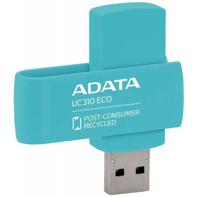 Флеш Диск A-Data 64GB UC310E UC310E-64G-RGN USB3.2 зеленый
