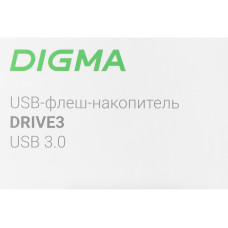 Флеш Диск Digma 64Gb DRIVE3 DGFUM064A30SR USB3.0 серебристый