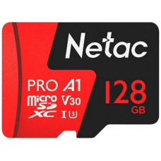Флеш карта microSDXC 128GB Netac NT02P500PRO-128G-S P500 Extreme Pro A1 w/o adapter