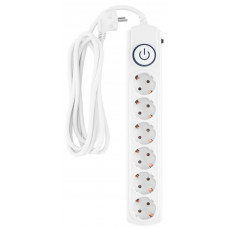 Сетевой фильтр Ippon BK-6-EU-3-16-W 3м (6 розеток) белый (коробка)
