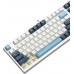 Клавиатура A4Tech Fstyler FS300 механическая белый/синий USB for gamer LED (FS300 PANDA SNOWBOARDING)