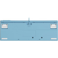 Клавиатура A4Tech Fstyler FS300 механическая белый/синий USB for gamer LED (FS300 PANDA SNOWBOARDING)