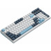 Клавиатура A4Tech Fstyler FS300 механическая белый/синий USB for gamer LED (FS300 PANDA SNOWBOARDING)