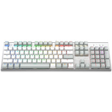 Клавиатура A4Tech Fstyler FS100 Neon механическая серый/белый USB for gamer LED (FS100)