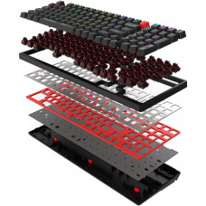 Клавиатура A4Tech Bloody S98 механическая черный USB for gamer LED (S98 BLACK)