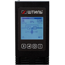 Источник бесперебойного питания Штиль STR STR1103SL 2700Вт 3000ВА черный