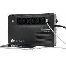 Источник бесперебойного питания Systeme Electriс BV BVSE600I 360Вт 600ВА черный