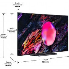 Телевизор OLED Hisense 55" 55A85K черный 4K Ultra HD 120Hz DVB-T DVB-T2 DVB-C DVB-S DVB-S2 USB WiFi Smart TV (RUS)