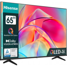 Телевизор QLED Hisense 65" 65E7KQ черный 4K Ultra HD 60Hz DVB-T DVB-T2 DVB-C DVB-S DVB-S2 USB 2.0 - 2шт. WiFi Smart TV