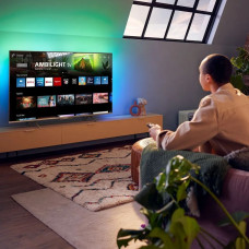 Телевизор LED Philips 50" 50PUS8108/60 Series 8 хром 4K Ultra HD 60Hz DVB-T DVB-T2 DVB-C DVB-S DVB-S2 USB WiFi Smart TV (RUS)