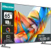 Телевизор LED Hisense 65" 65U6KQ темно-серый 4K Ultra HD 60Hz DVB-T DVB-T2 DVB-C DVB-S DVB-S2 USB WiFi Smart TV