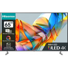 Телевизор LED Hisense 65" 65U6KQ темно-серый 4K Ultra HD 60Hz DVB-T DVB-T2 DVB-C DVB-S DVB-S2 USB WiFi Smart TV