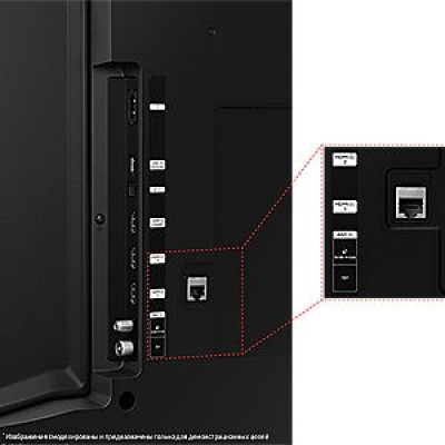 Телевизор LED Samsung 65" UE65CU7100UXRU Series 7 черный 4K Ultra HD 60Hz DVB-T2 DVB-C DVB-S2 USB WiFi Smart TV (RUS)