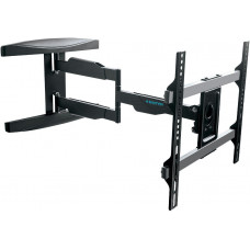 Кронштейн для телевизора Kromax ATLANTIS-60 черный 26"-65" макс.40кг настенный поворотно-выдвижной и наклонный