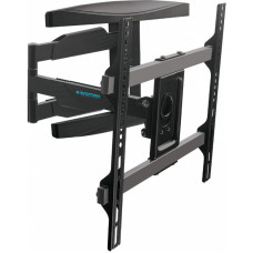 Кронштейн для телевизора Kromax ATLANTIS-60 черный 26"-65" макс.40кг настенный поворотно-выдвижной и наклонный