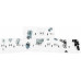 Кронштейн для телевизора Ultramounts UM840T черный 43"-90" макс.70кг настенный наклон