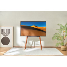 Подставка для телевизора Cactus CS-ST3644BKWN черный/орех 43"-65" макс.40кг напольный