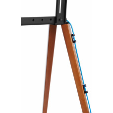 Подставка для телевизора Cactus CS-ST3644BKWN черный/орех 43"-65" макс.40кг напольный