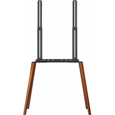 Подставка для телевизора Cactus CS-ST3644BKWN черный/орех 43"-65" макс.40кг напольный
