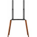 Подставка для телевизора Cactus CS-ST3644BKWN черный/орех 43"-65" макс.40кг напольный