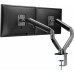 Кронштейн для мониторов Ultramounts UM735BL черный/серый 17"-27" макс.7кг крепление к столешнице поворот и наклон