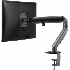 Кронштейн для мониторов Ultramounts UM734BL серый/черный 17"-27" макс.7кг крепление к столешнице поворот и наклон