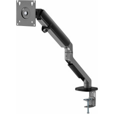 Кронштейн для мониторов Ultramounts UM734BL серый/черный 17"-27" макс.7кг крепление к столешнице поворот и наклон