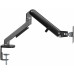 Кронштейн для мониторов Ultramounts UM734BL серый/черный 17"-27" макс.7кг крепление к столешнице поворот и наклон