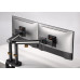 Кронштейн для мониторов Ultramounts UM727B черный 17"-32" макс.9кг крепление к столешнице поворот и наклон