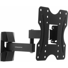Кронштейн для телевизора Ultramounts UM899 черный 23"-43" макс.20кг настенный поворотно-выдвижной и наклонный