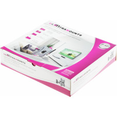 Кронштейн для телевизора Ultramounts UM899 черный 23"-43" макс.20кг настенный поворотно-выдвижной и наклонный
