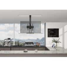 Кронштейн для телевизора Cactus CS-STM-7844 черный 32"-55" макс.45кг напольный (моторизованный лифт)