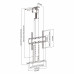 Кронштейн для телевизора Cactus CS-STM-7844 черный 32"-55" макс.45кг напольный (моторизованный лифт)